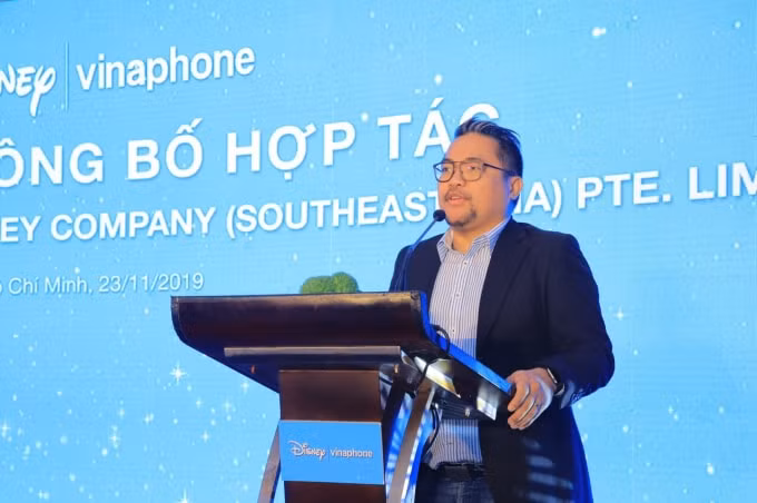 Ông Je Alipio - Đại diện Disney phát biểu tin tưởng về sự hợp tác.
