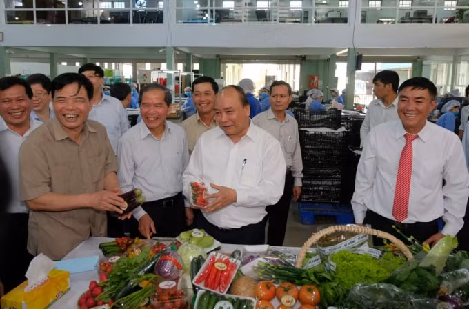 Ngày 29/7/2018, tại Lâm Đồng, Thủ tướng Nguyễn Xuân Phúc đã đến thăm mô hình sản xuất rau an toàn ứng dụng công nghệ cao của Công ty Phong Thúy.