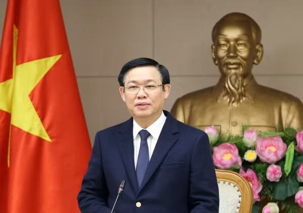 Phó Thủ tướng Vương Đình Huệ được cử làm Trưởng Ban Chỉ đạo Đổi mới và Phát triển doanh nghiệp. Ảnh: VGP