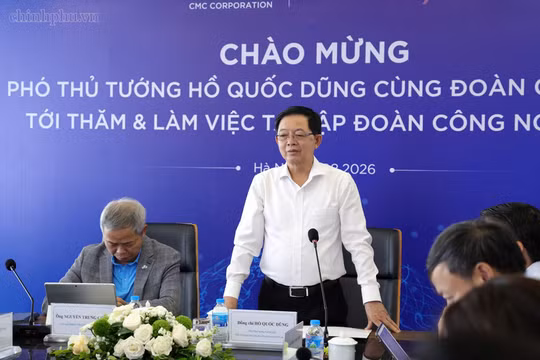 CMC cần chủ động đề xuất sáng kiến từ thực tiễn, đồng hành cùng Chính phủ triển khai nhiệm vụ khoa học công nghệ 