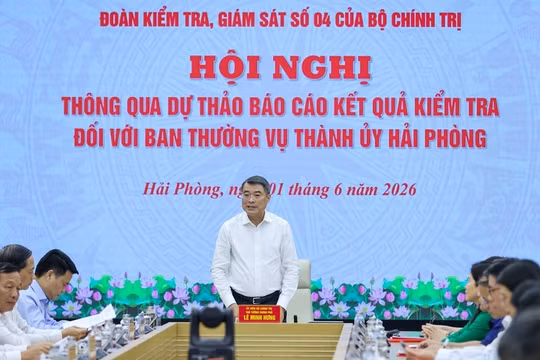 Thủ tướng Lê Minh Hưng: Đề xuất cơ chế rất mạnh để Hải Phòng tăng trưởng 13-14% năm 2026