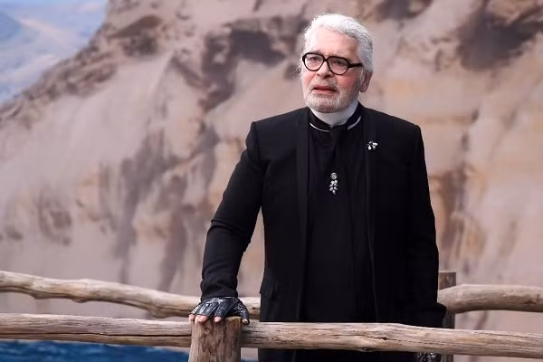 Hình ảnh Karl Lagerfeld những ngày cuối đời. Ảnh: CNN