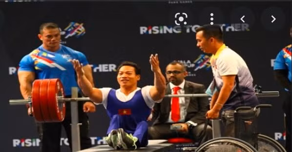 do cu le van cong bao ve thanh cong hcv cu ta asean para games 2022 hinh 3