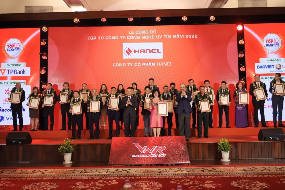 hanel duoc binh chon top 10 cong ty cong nghe uy tin nam 2022 hinh 1