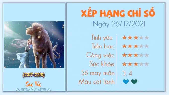tu vi 12 cung hoang dao hom nay chu nhat ngay 26 12 2021 hinh 5