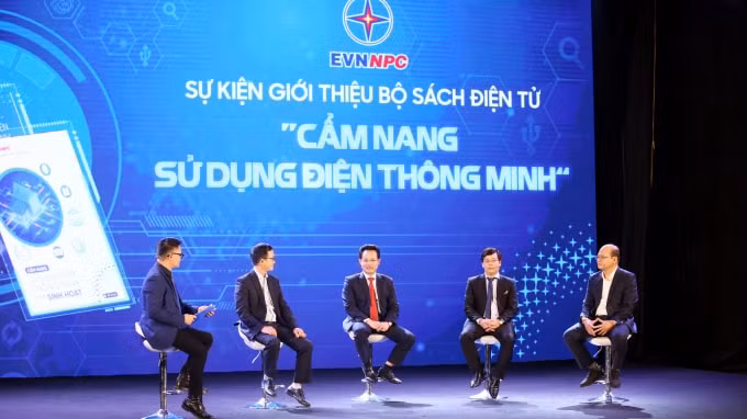 tong cong ty dien luc mien bac ra mat cam nang su dung dien thong minh hinh 1