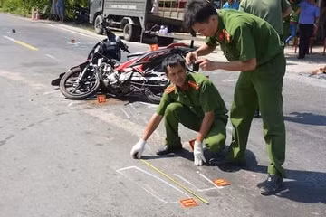 cong an truy tim tai xe xe tai lien quan vu tai nan chet nguoi hinh 1
