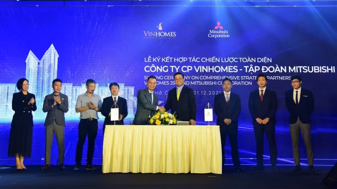 vinhomes ky ket hop tac toan dien voi mitsubishi hinh 1
