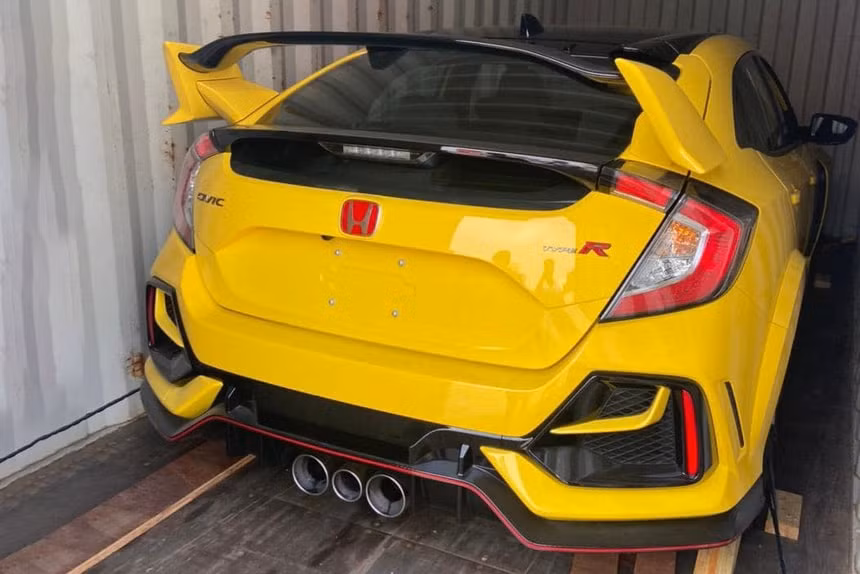 honda civic type r dau tien xuat hien tai viet nam hinh 1
