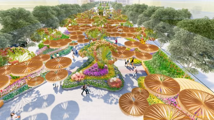 duong hoa nguyen hue tet nham dan 2022 co con long lay hinh 3