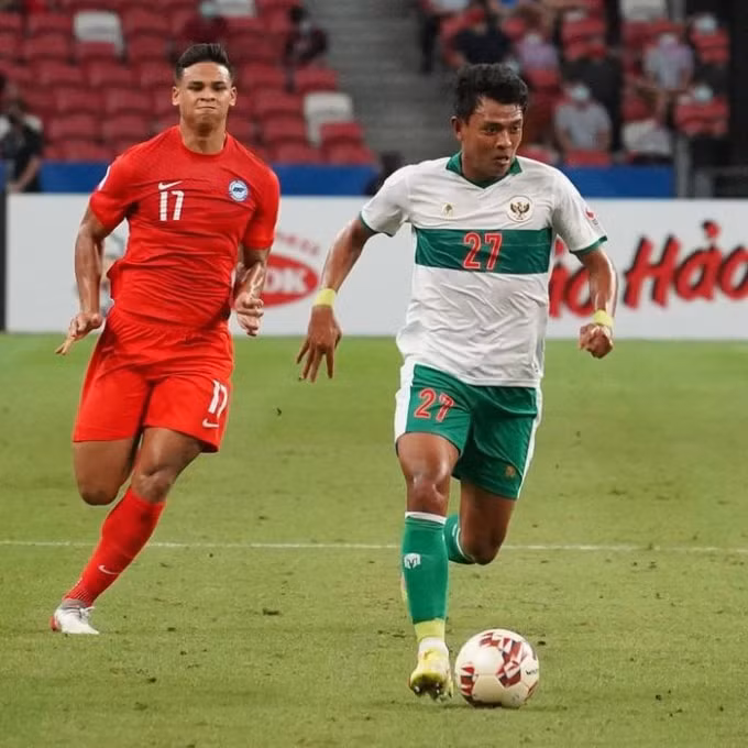 tuyen thu singapore tu tin truoc cuoc chien voi indonesia o luot ve ban ket aff cup hinh 1