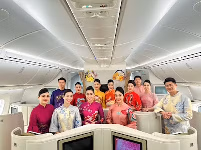 vietnam airlines phoi hop cung cac tinh thanh to chuc chuyen bay xong dat nam giap thin hinh 5