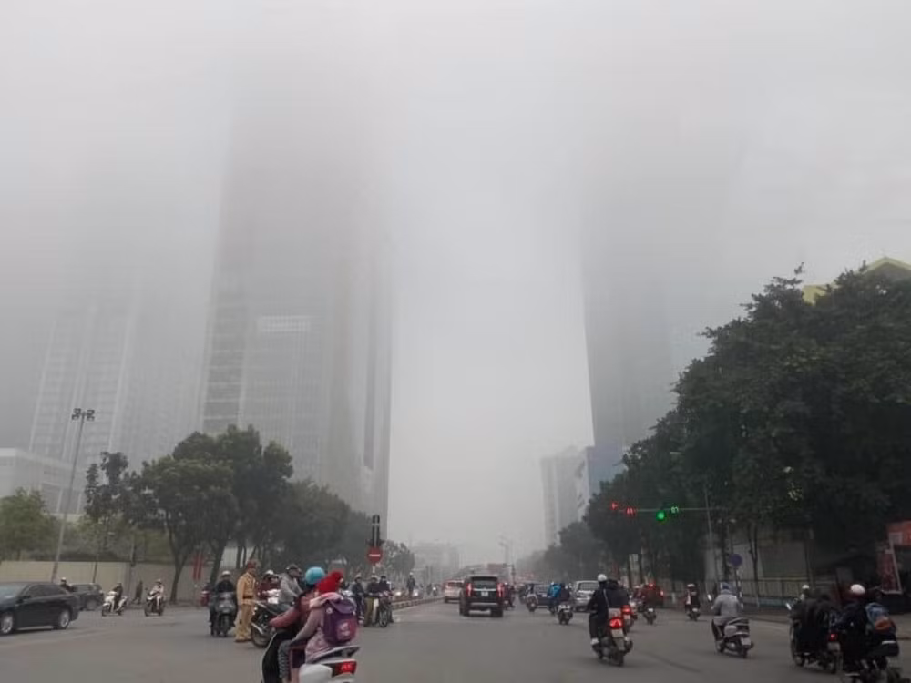 du bao thoi tiet 14 2 2024 bac bo mua vai noi sang som co suong mu nhe hinh 1