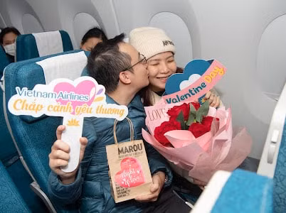 vietnam airlines cho tinh yeu giua hai mien dat nuoc hinh 1