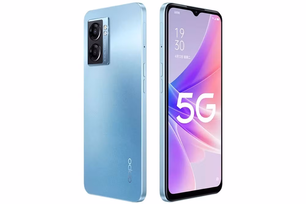 dien thoai oppo a57 5g ra mat trang bi man hinh 90hz gia tu 54 trieu dong hinh 2