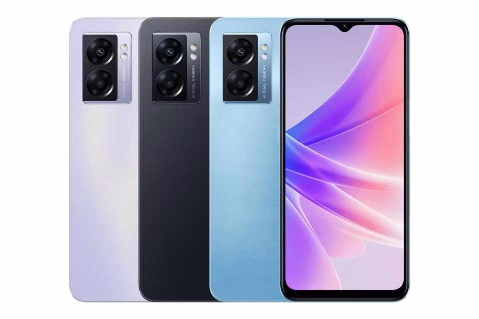 dien thoai oppo a57 5g ra mat trang bi man hinh 90hz gia tu 54 trieu dong hinh 1