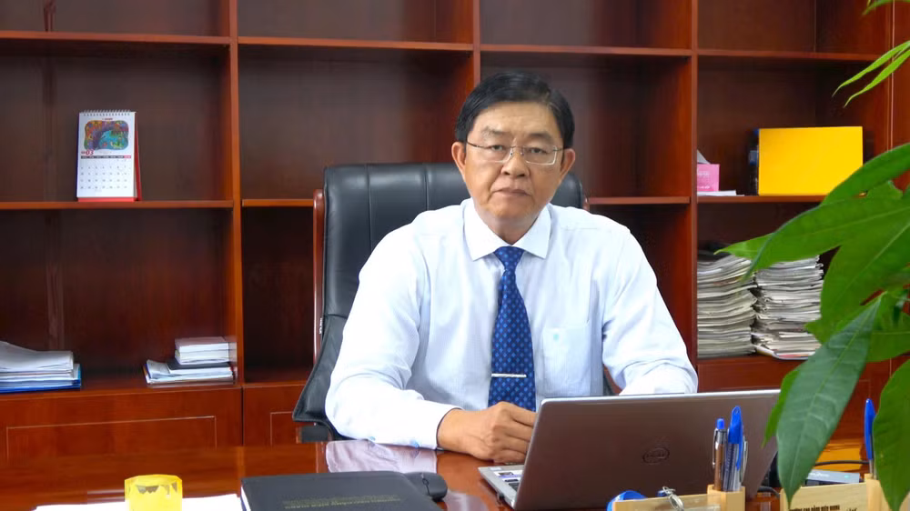  Thầy Nguyễn Minh Quân, Hiệu trưởng Trường Cao đẳng Kiên Giang.