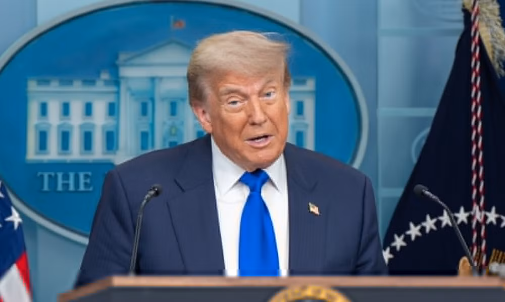 Tổng thống Mỹ Donald Trump. Ảnh: Nhà Trắng