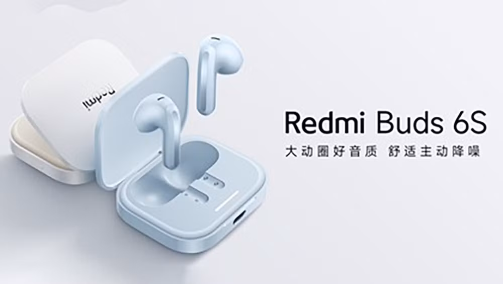 xiaomi ra mat tai nghe redmi buds 6s hinh 3