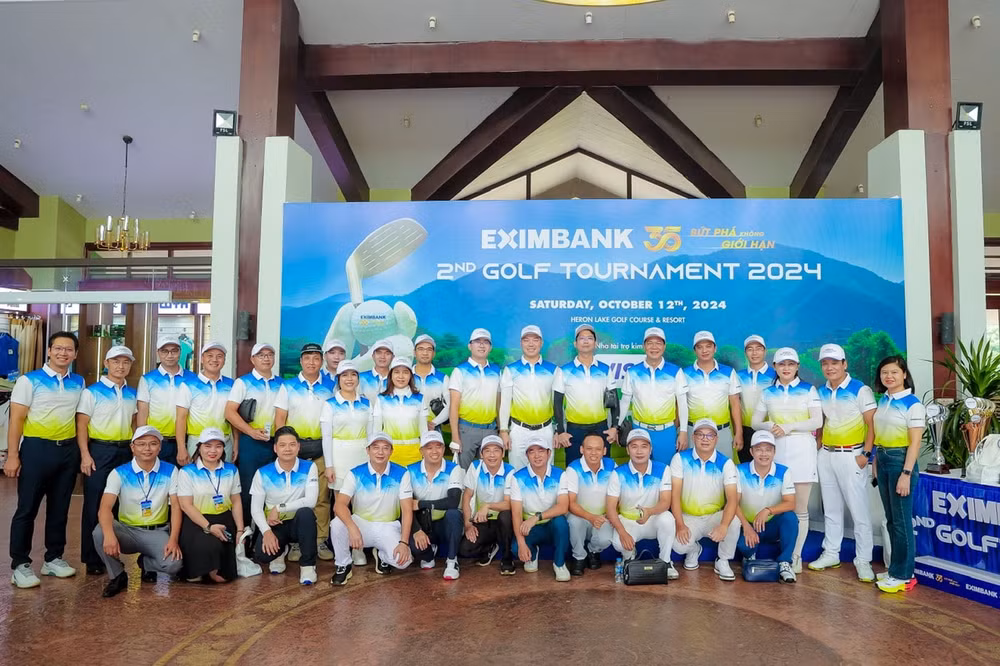 eximbank to chuc giai golf tournament 2024 lan thu 2 gap go tri an va cung nhau but pha hinh 3
