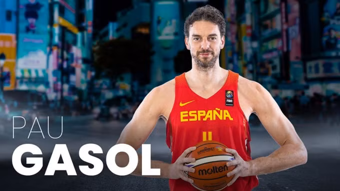 huyen thoai nba va tuyen bong ro tay ban nha pau gasol gia tu su nghiep thi dau dinh cao hinh 1