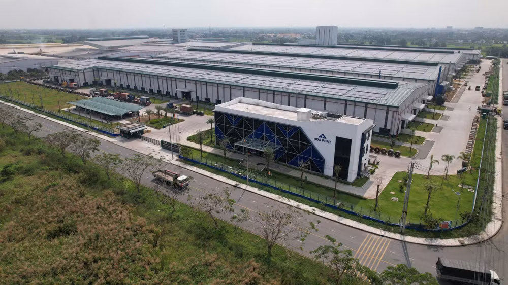 Toàn cảnh NM ống thép Hòa Phát Long An