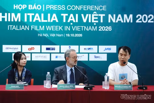 Giới thiệu 6 tác phẩm điện ảnh Italia với công chúng Hà Nội