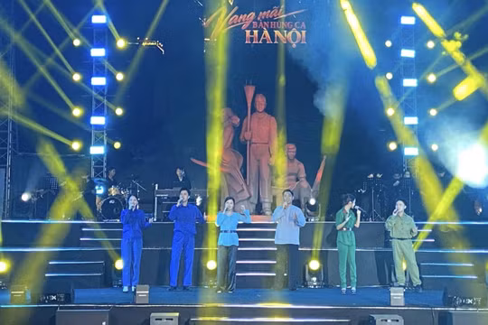 '80 năm - Vang mãi bản hùng ca Hà Nội': Tiếp nối khát vọng hòa bình 