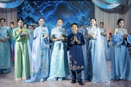 Nhà thiết kế Trần Thiện Khánh kể chuyện Huế qua tà áo dài