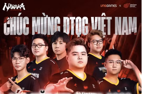 Đội tuyển thể thao điện tử Naraka: Bladepoint của Việt Nam góp mặt tại ASIAD 2026