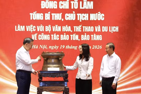 Món quà đặc biệt của Bộ VHTT&DL dành tặng Tổng Bí thư, Chủ tịch nước Tô Lâm