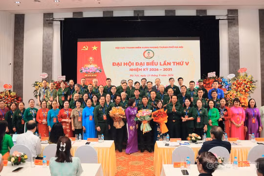 Ông Lê Tuấn Hùng giữ chức Chủ tịch Hội Cựu Thanh niên xung phong Hà Nội khóa V