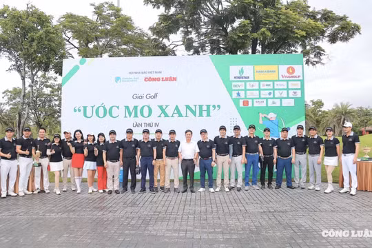 Giải Golf ‘Ước mơ xanh’ lần thứ V: Gắn kết thể thao với trách nhiệm cộng đồng