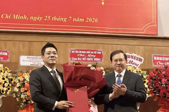 Nghệ sĩ Nhân dân Quốc Hưng làm Giám đốc Nhạc viện TP.HCM