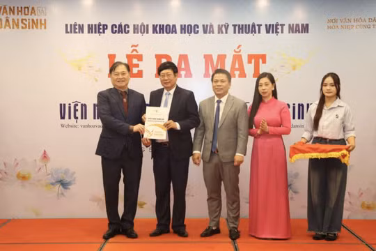 Viện Nghiên cứu Văn hóa và Dân sinh chính thức ra mắt