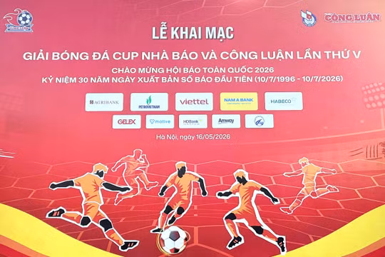 Sẵn sàng cho Giải bóng đá Cúp Nhà báo & Công luận lần thứ V năm 2026