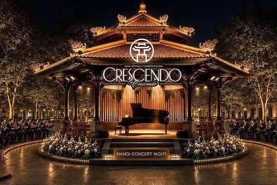 Hà Nội tổ chức hòa nhạc ngoài trời 'Crescendo - Giao hưởng kết nối' vào tối 4/7