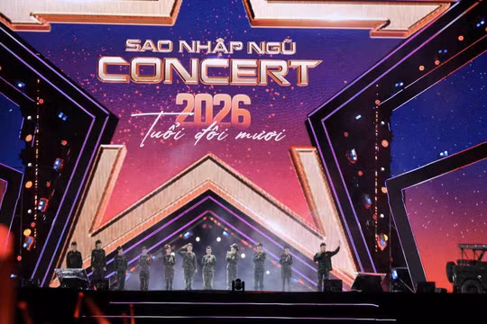 Sao Nhập Ngũ Concert 2026: Đêm nhạc kết nối nhiều thế hệ khán giả
