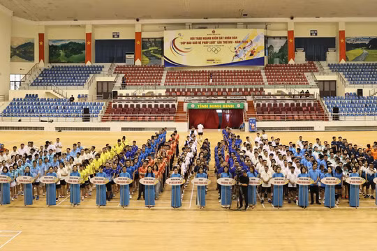 Gần 700 vận động viên tranh tài tại Hội thao ngành Kiểm sát nhân dân năm 2026