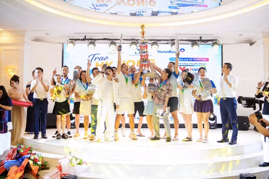 Sôi động Giải Pickleball LCF tranh cúp Miss Dental 