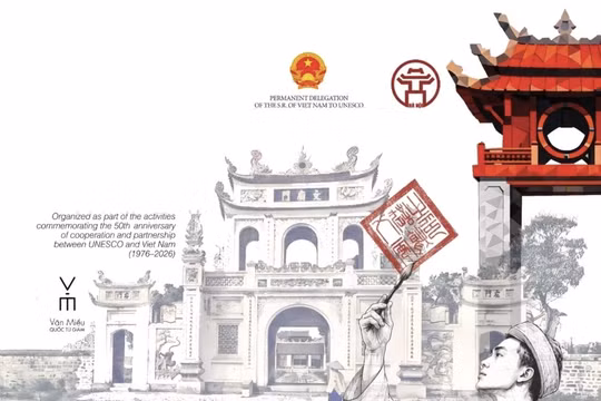Di sản Văn Miếu - Quốc Tử Giám được quảng bá tại Paris và Montpellier