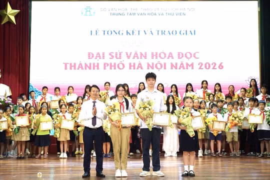 Khơi dậy tình yêu sách từ cuộc thi Đại sứ Văn hóa đọc Hà Nội