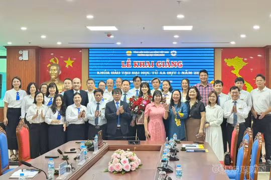 Trường Đại học Công đoàn khai giảng đào tạo từ xa đợt 1 năm 2026