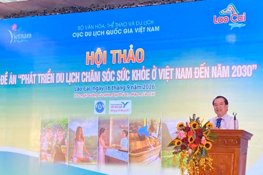 Xây dựng Đề án phát triển du lịch chăm sóc sức khỏe đến năm 2030