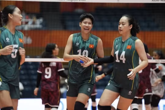 Bóng chuyền nữ Việt Nam thắng Qatar, khởi đầu thuận lợi tại ASIAD 20