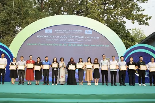 VITA Awards 2026 trao 106 giải thưởng cho các đơn vị du lịch tiêu biểu