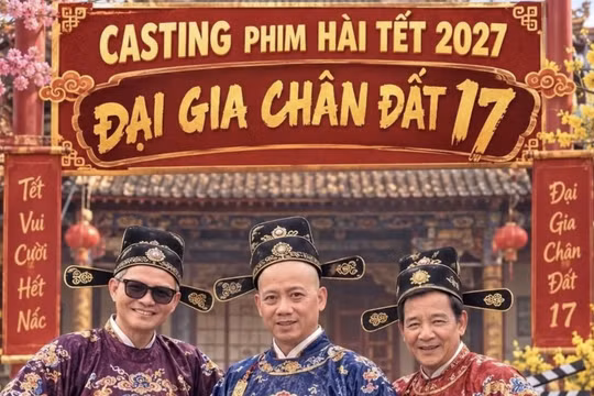 NSND Trung Hiếu cùng ê-kíp “Đại gia chân đất” tuyển diễn viên cho phim hài Tết 2027 