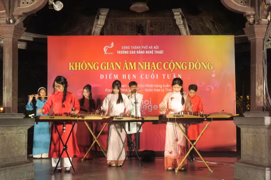 “Điểm hẹn cuối tuần” đưa âm nhạc truyền thống đến với công chúng