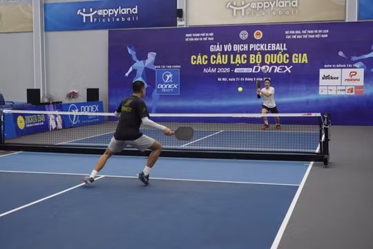 Gần 700 vận động viên tranh tài tại Giải vô địch Pickleball toàn quốc 2026