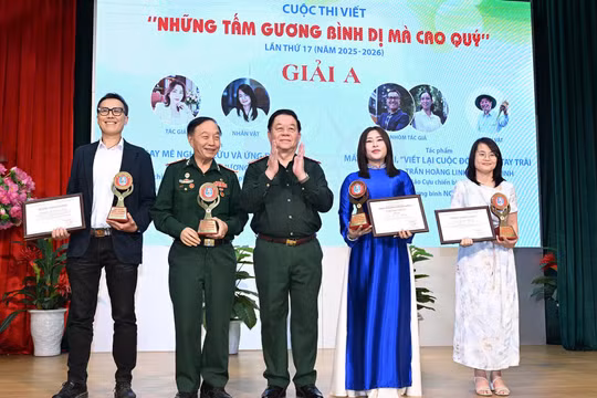 Vinh danh 19 tác phẩm viết về những tấm gương bình dị mà cao quý